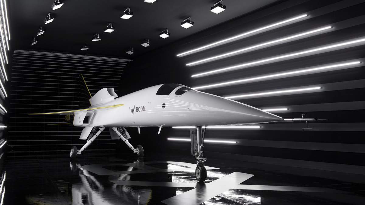 Boom Supersonic створює надзвуковий пасажирський літак: відео Boom Supersonic створює надзвуковий пасажирський літак: відео