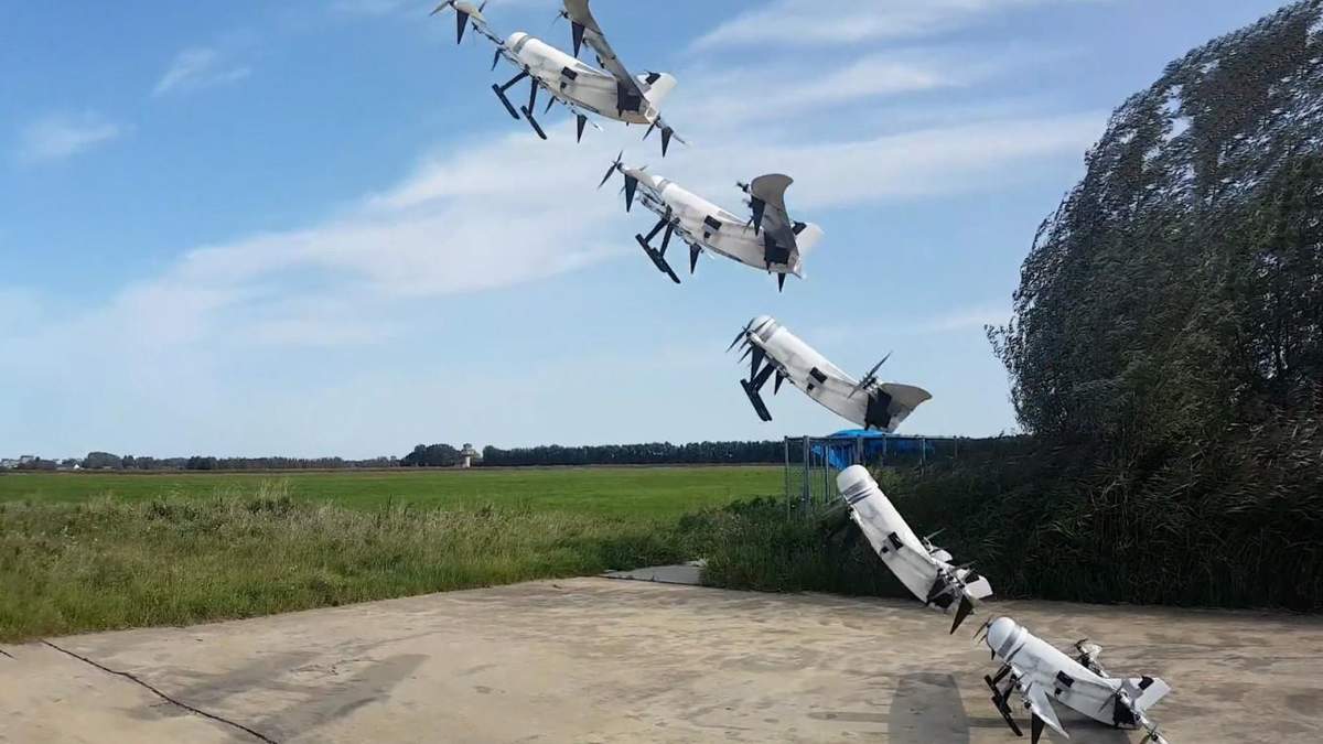 Водородный беспилотник VTOL Водородный беспилотник VTOL