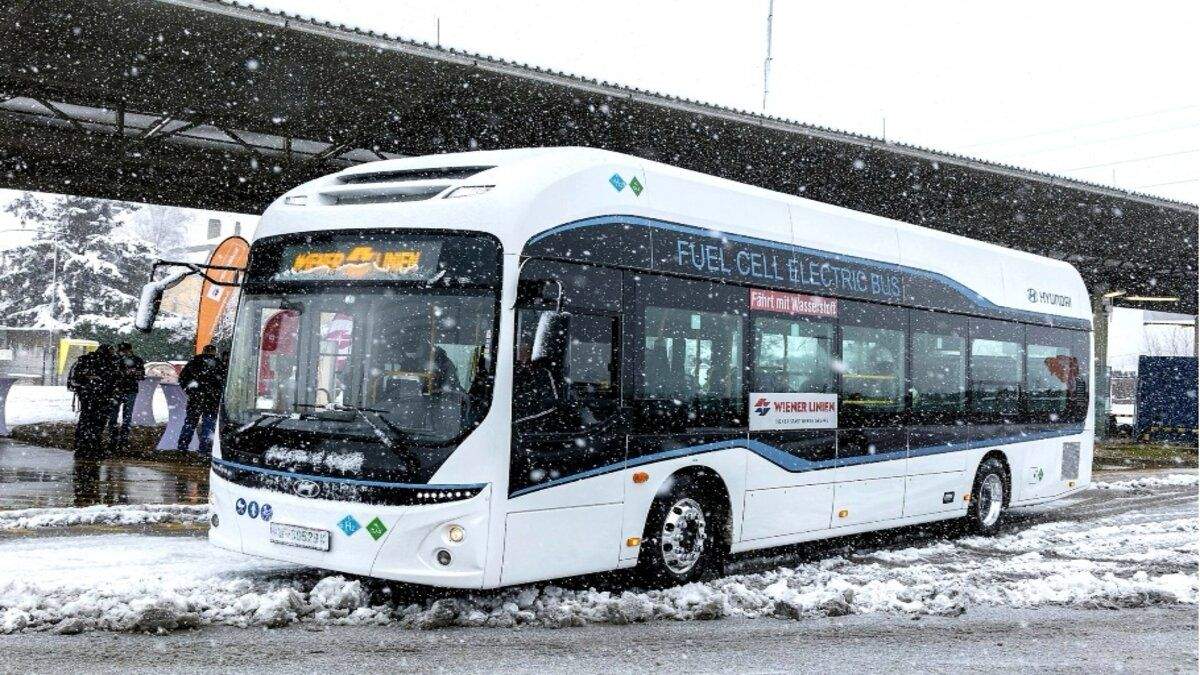 В Австрії тестують водневий автобус Hyundai - Інновації