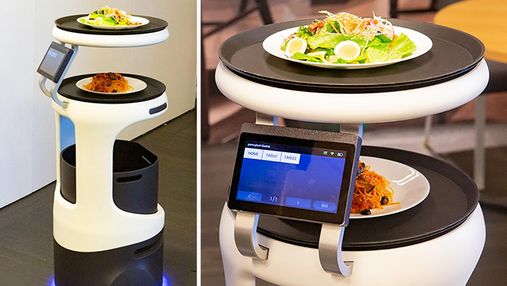 Японці представили робота-офіціанта: як він обслуговує клієнтів – відео