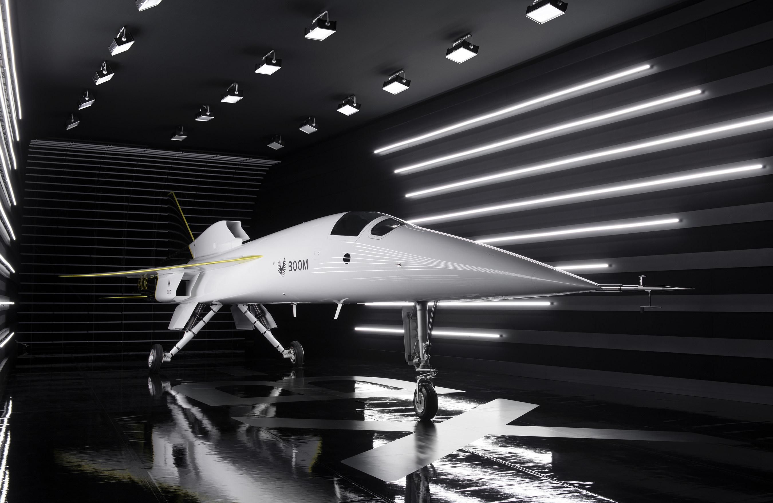 Boom Supersonic створює надзвуковий пасажирський літак: відео 