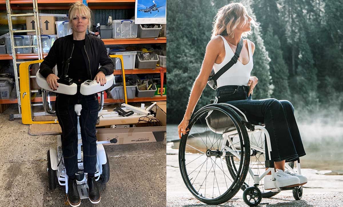 Британка разработала инвалидную коляску-сигвей: фото, видео