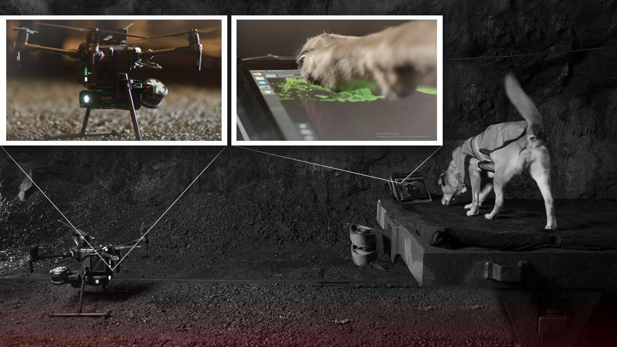 Управлять может даже пес: Exyn Technologies показала мощный дрон Управлять может даже пес: Exyn Technologies показала мощный дрон