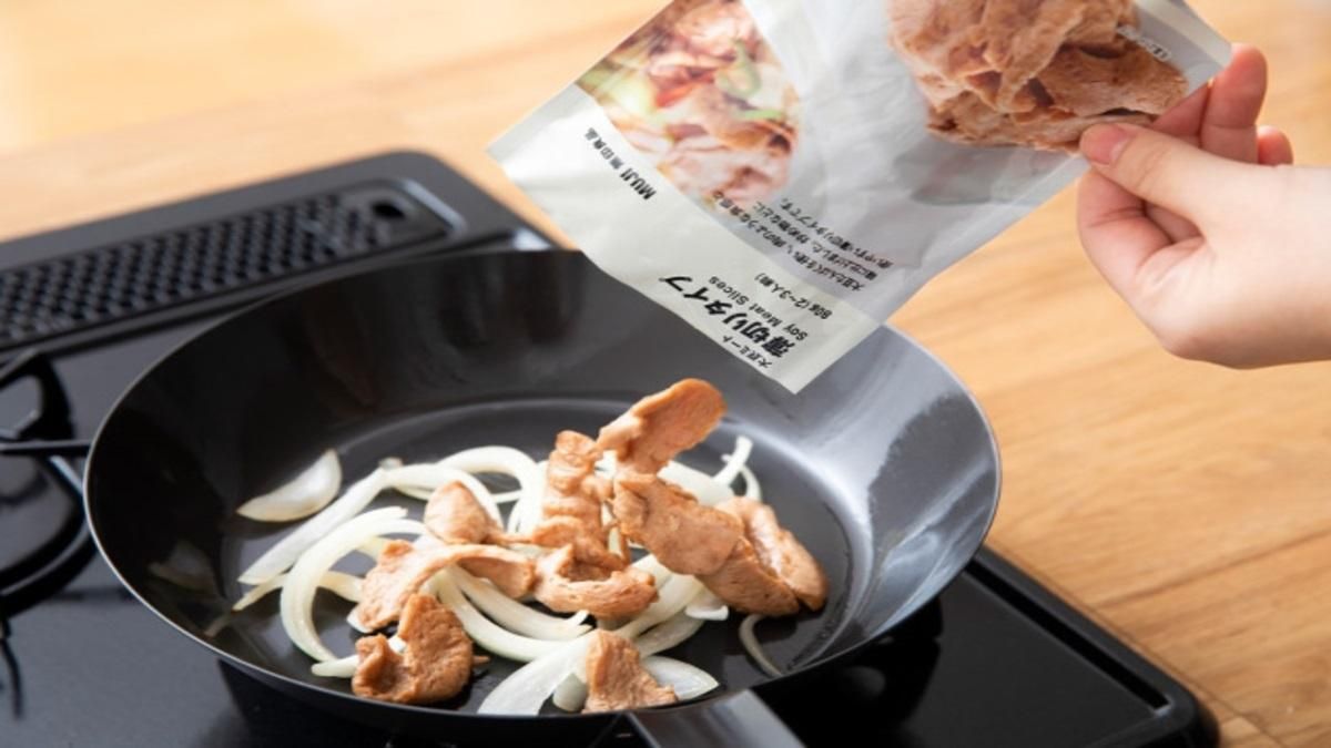 Растительное мясо от Muji Растительное мясо от Muji