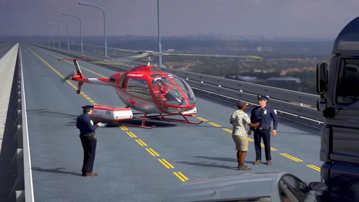 Проект санитарно-эвакуационной модификации легкого вертолета ВМ-4 "Шмель"