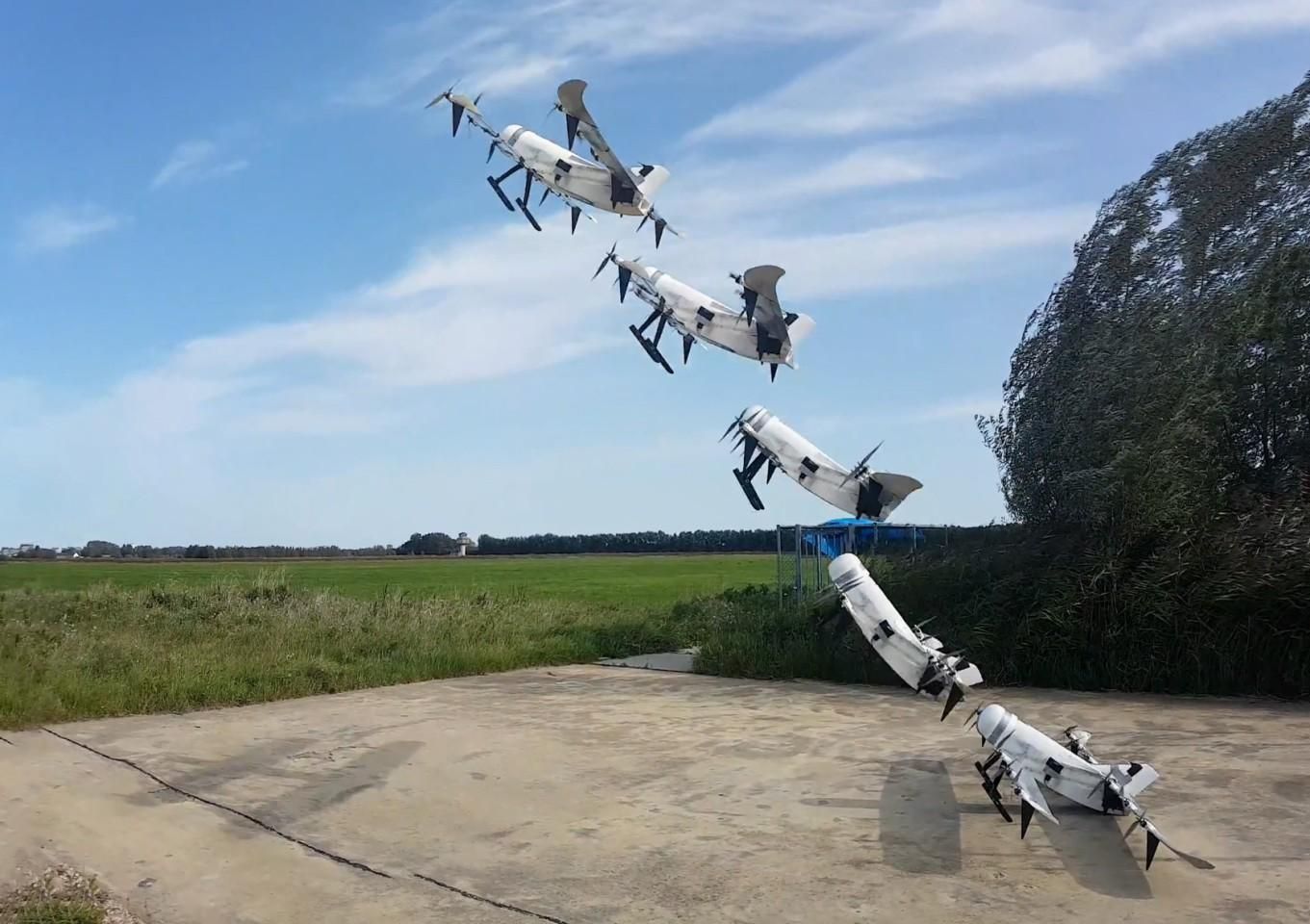 Водневий безпілотник VTOL Водневий безпілотник VTOL