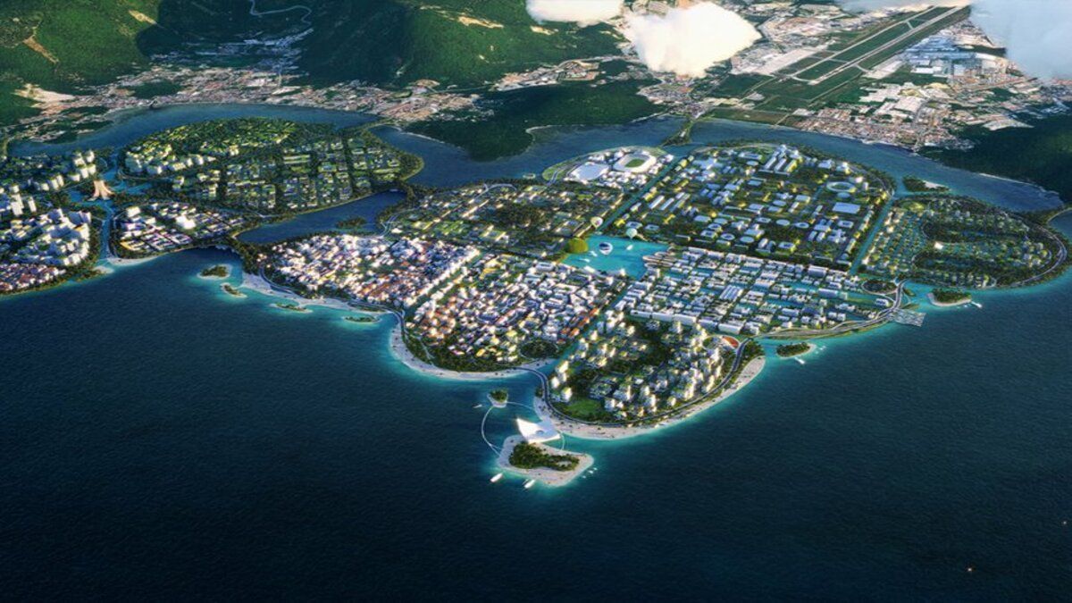 Майбутнє місто-архіпелаг у Малайзії