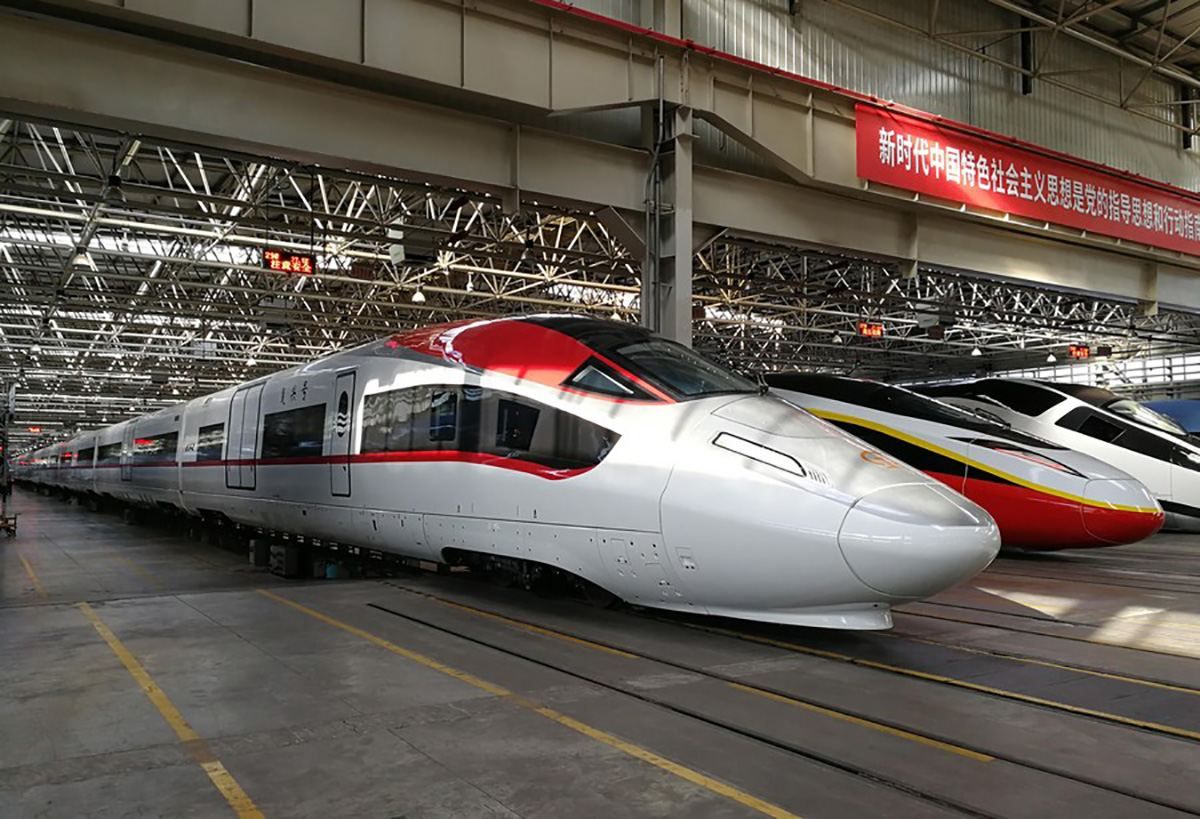 Китайці представили швидкісний вантажний потяг: фото, що відомо