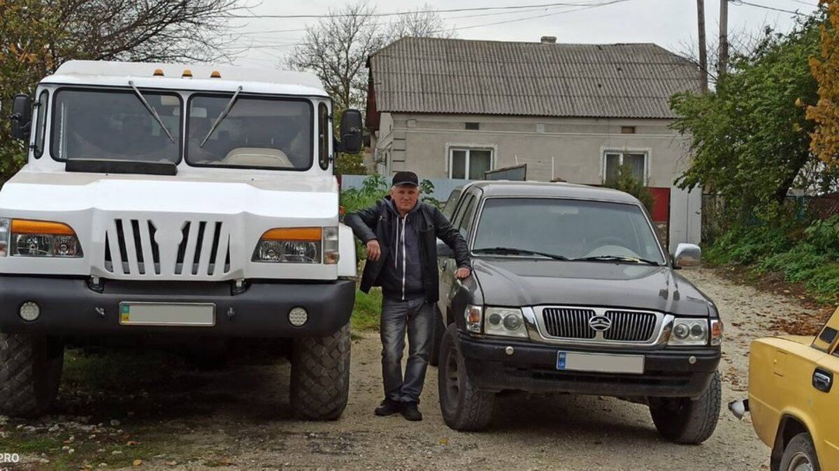 У Тернополі чоловік власноруч сконструював український позашляховик