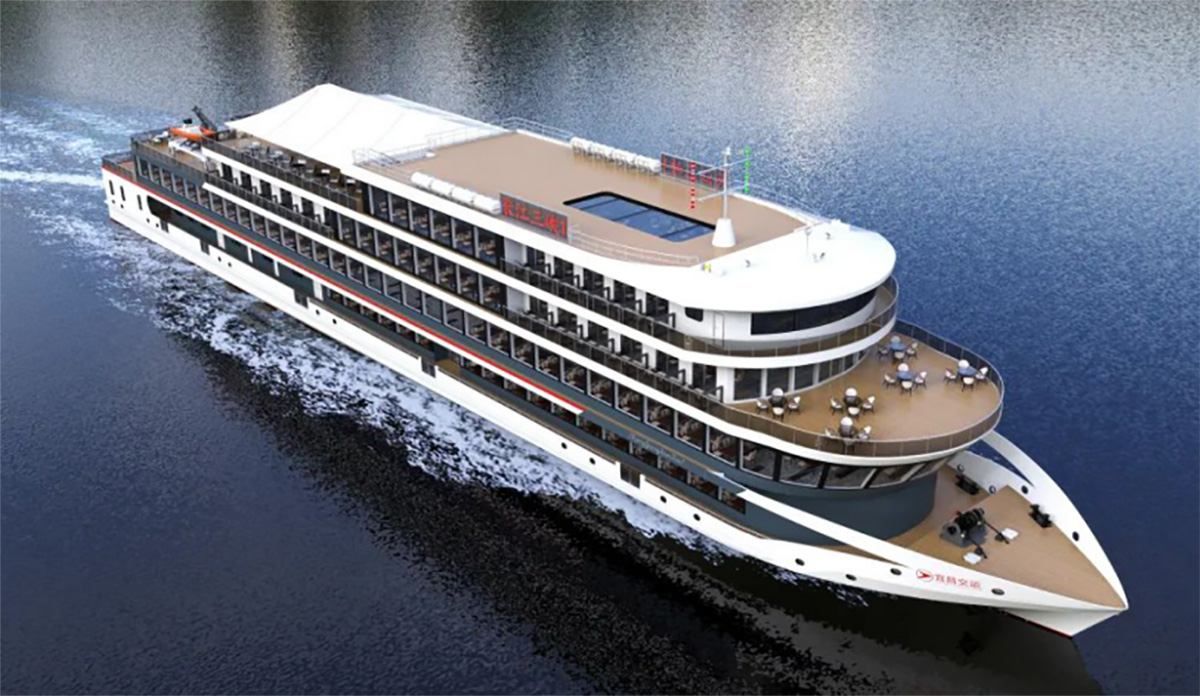 Китайці будують електричний корабель, який стане найбільшим у світі Китайці будують електричний корабель, який стане найбільшим у світі