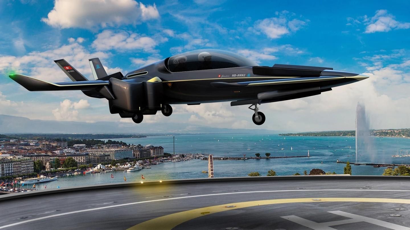 Прототип самолета с вертикальным взлетом испытывают в Швейцарии: фото Прототип самолета с вертикальным взлетом испытывают в Швейцарии: фото