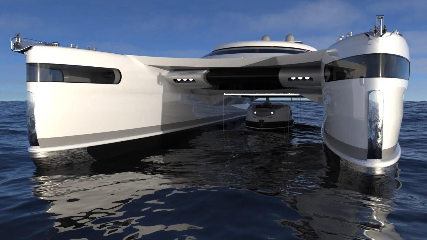 В Італії представили яхту, яка перетворюється в авто: фото проєкту В Італії представили яхту, яка перетворюється в авто: фото проєкту