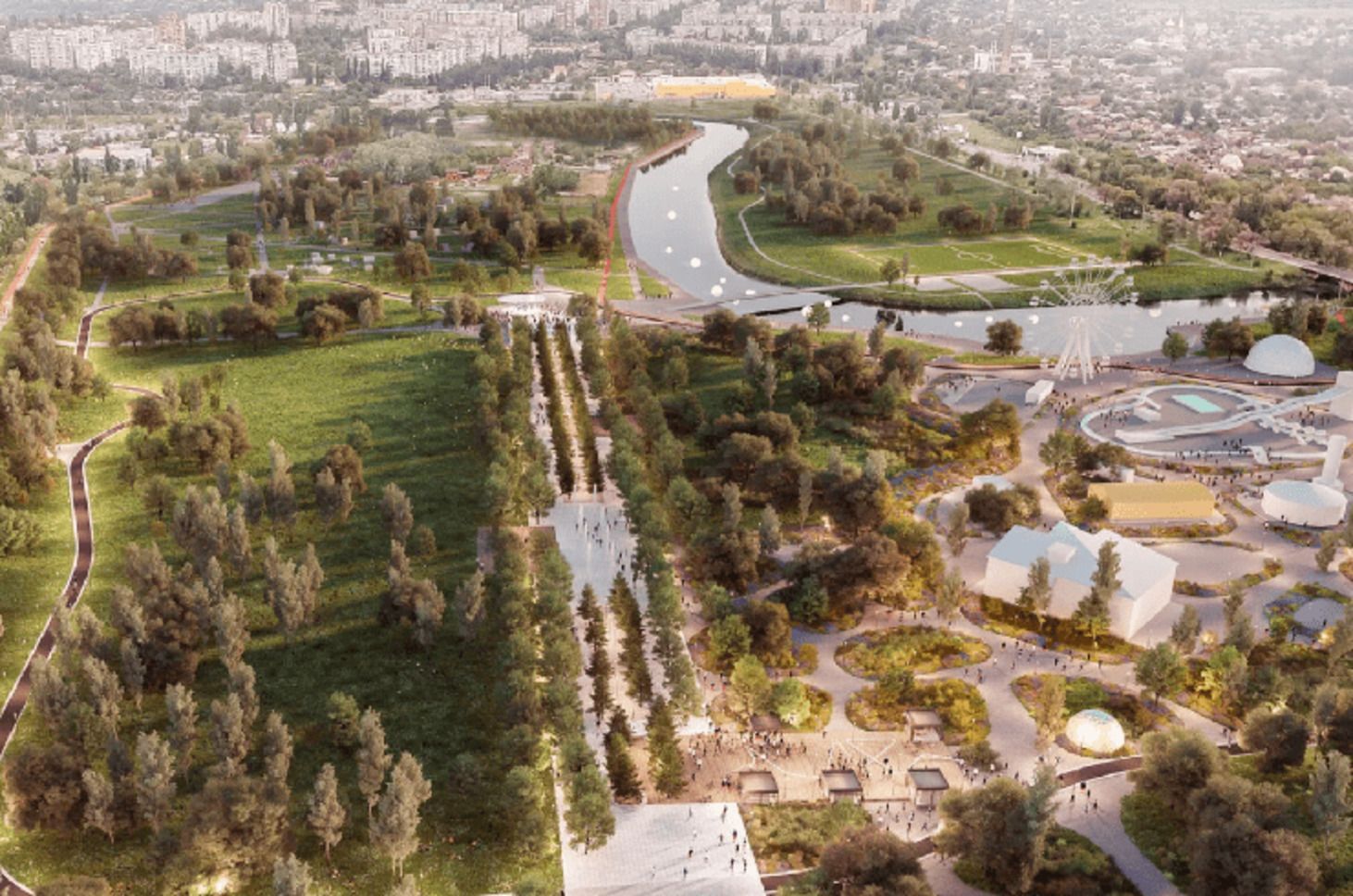 Реконструкция парка имени Гурова в Мариуполе: фото проекта Реконструкция парка имени Гурова в Мариуполе: фото проекта