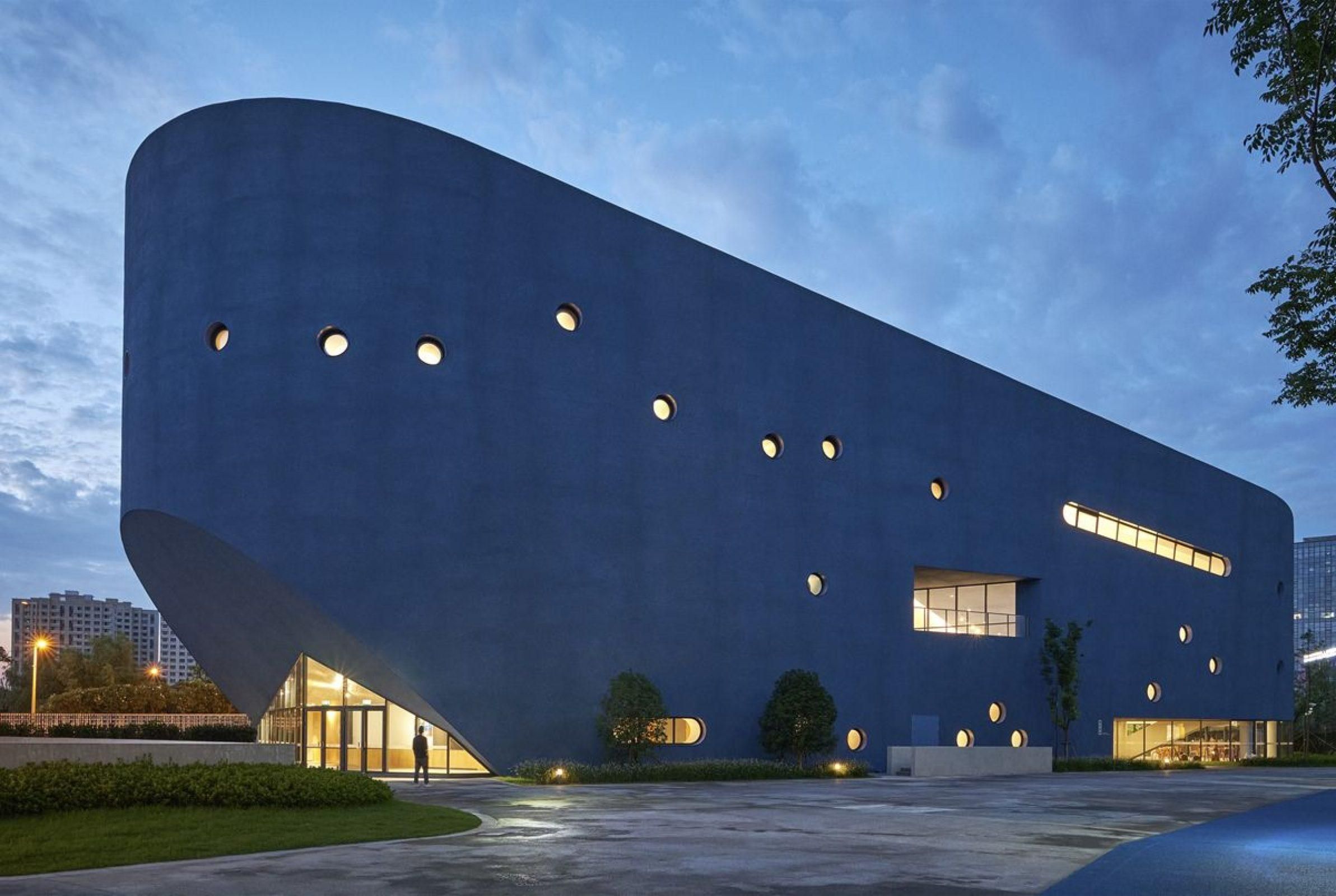 В Китае построили школьную библиотеку необычной формы: фото