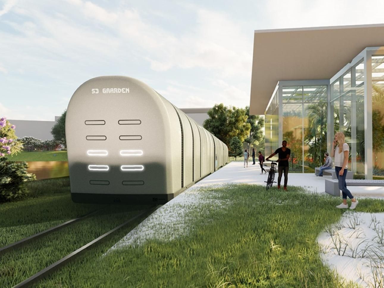 Студент придумав трамвай, який очищатиме повітря: фото проєкту Студент придумав трамвай, який очищатиме повітря: фото проєкту