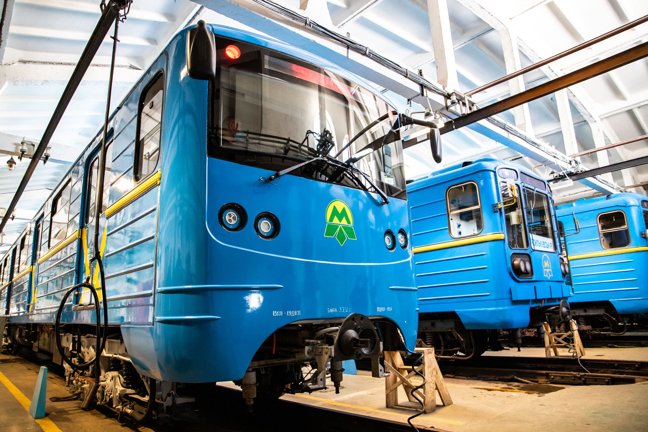 Київський метрополітен запускає модернізований потяг: фото