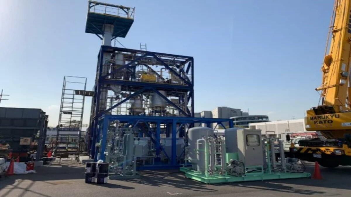 В Токио запустили установку для переработки сточных вод в водород 