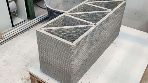 Вчені створили бетон зі сміттєвого скла, який можна використовувати у 3D-будівництві 