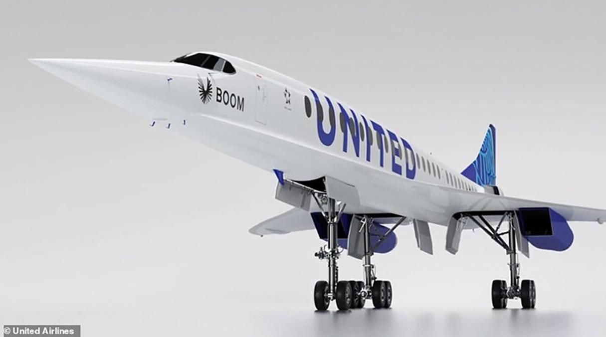 United Airlines запустить надзвукові пасажирські літаки Overture 