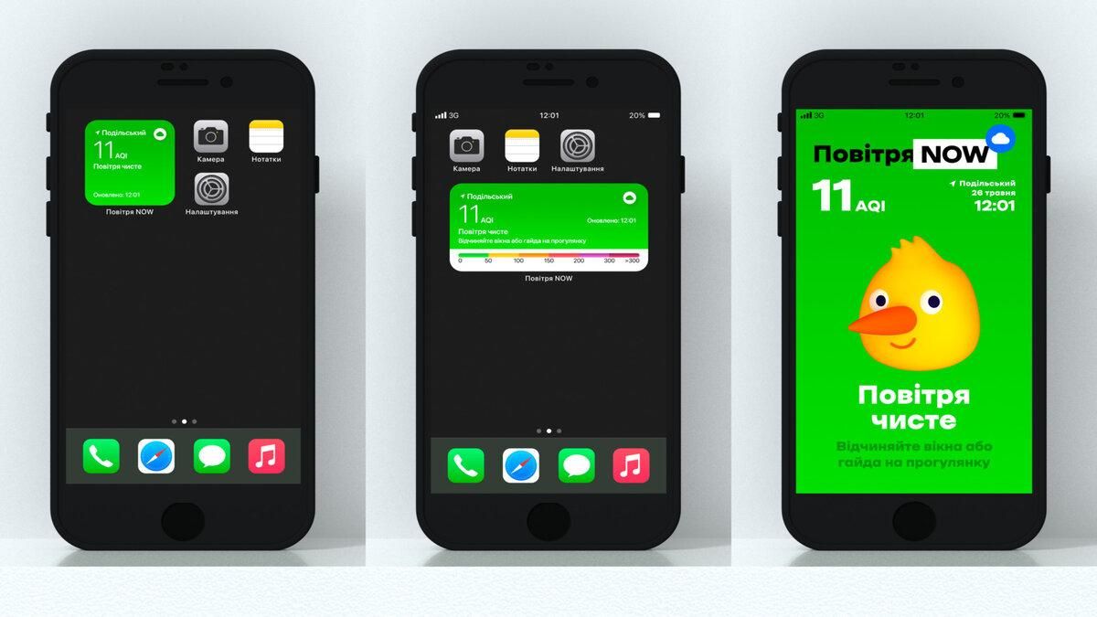 Создали виджет, информирующий о качестве воздуха в Киеве и Львове  Создали виджет, информирующий о качестве воздуха в Киеве и Львове