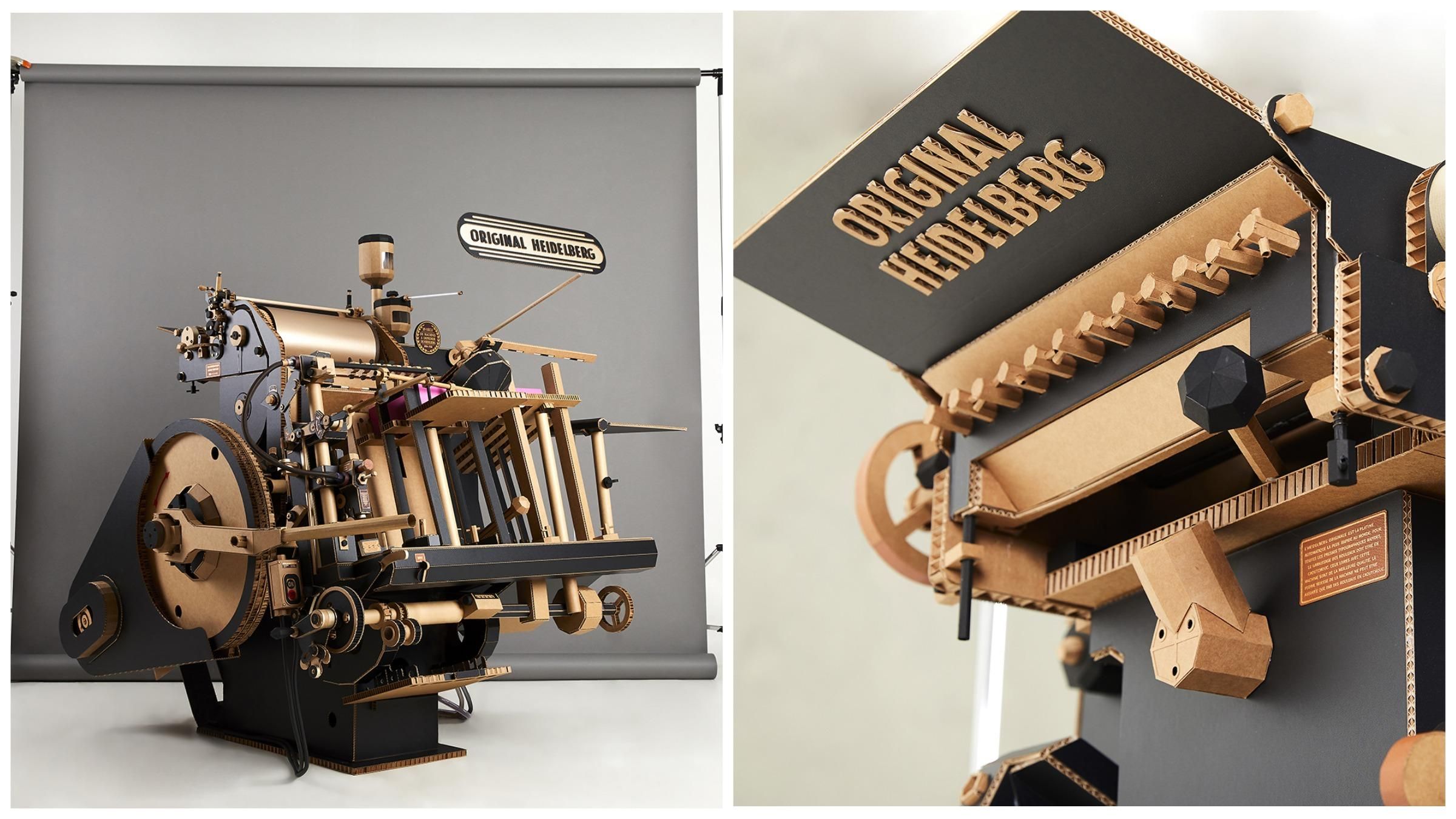 Корейська художниця створила паперову копію друкарського верстата Корейська художниця створила паперову копію друкарського верстата