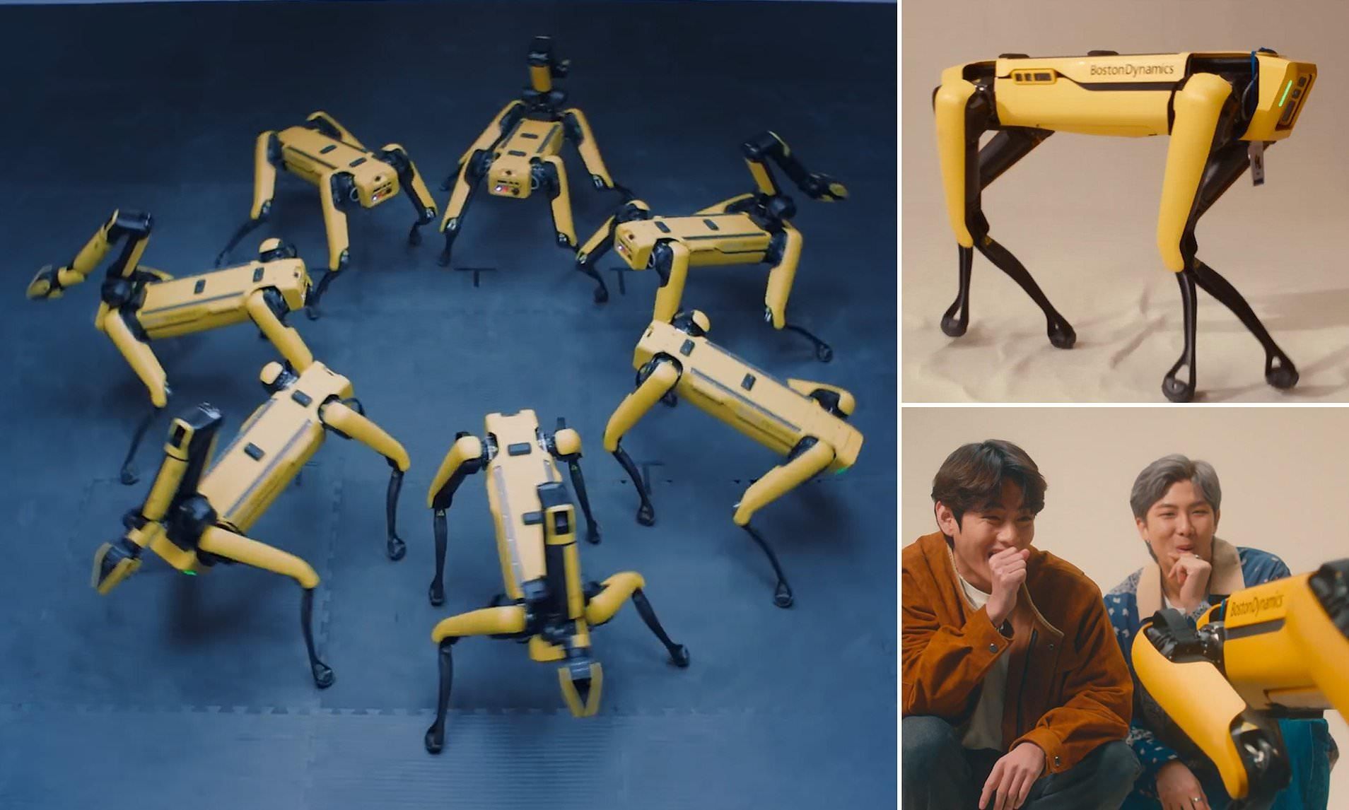 Робопси Spot від Boston Dynamics станцювали від кей-поп BTS: відео Робопси Spot від Boston Dynamics станцювали від кей-поп BTS: відео