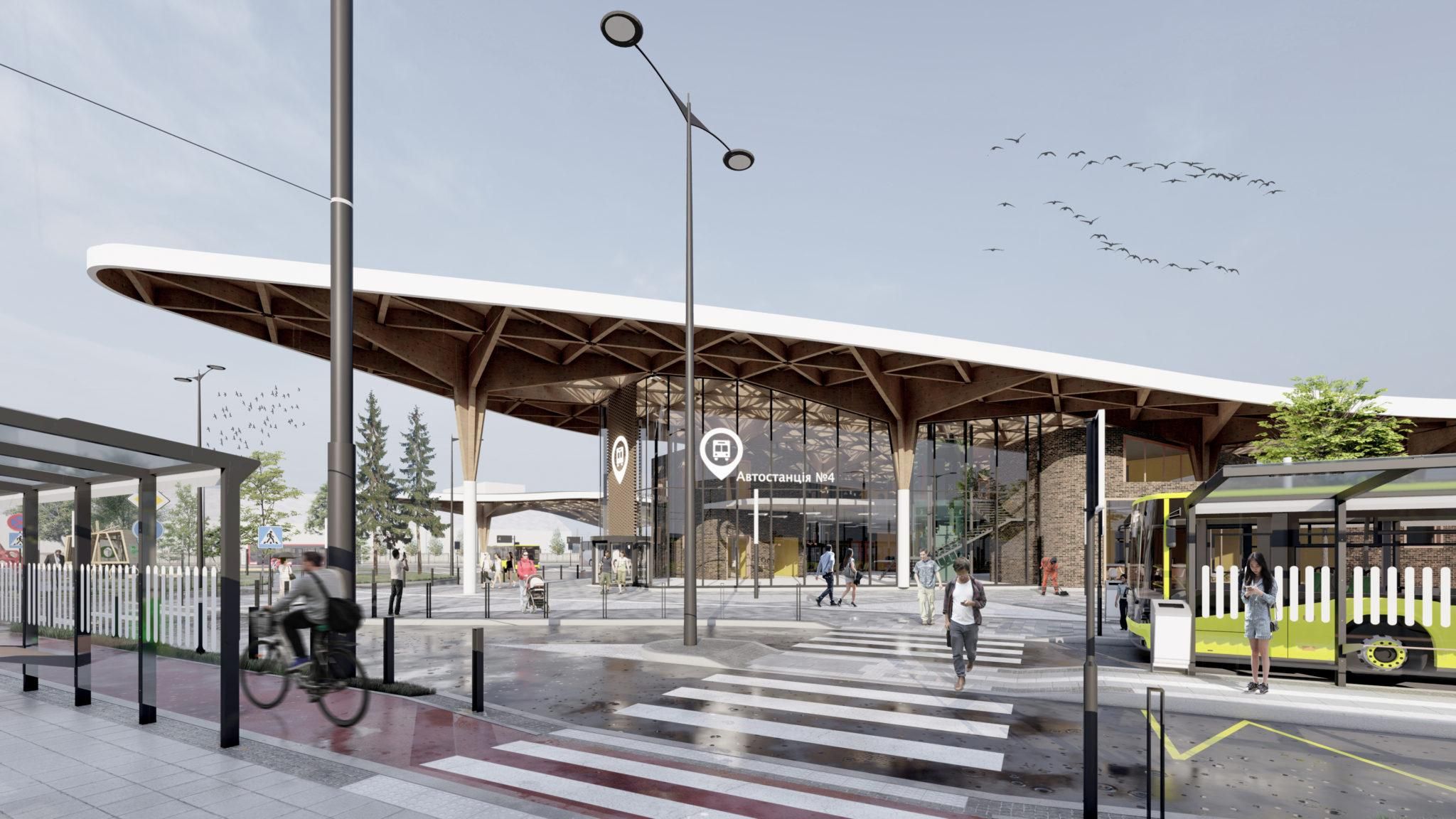 Современный концепт автостанции №4 Современный концепт автостанции №4