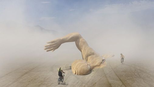 В Киеве установят инсталляцию с фестиваля Burning Man: она будет доступна только неделю