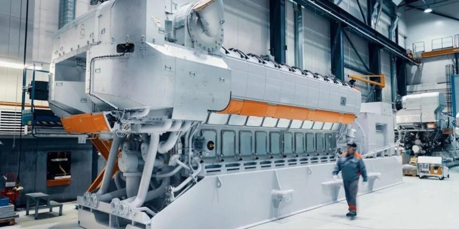 Финская компания Wartsila тестирует двигатели на чистом водороде