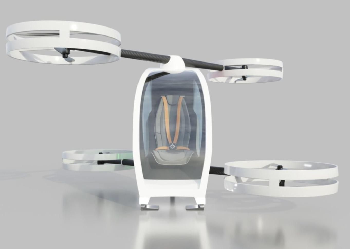 У США показали концепт майбутнього аеротаксі iFly: фото, відео У США показали концепт майбутнього аеротаксі iFly: фото, відео