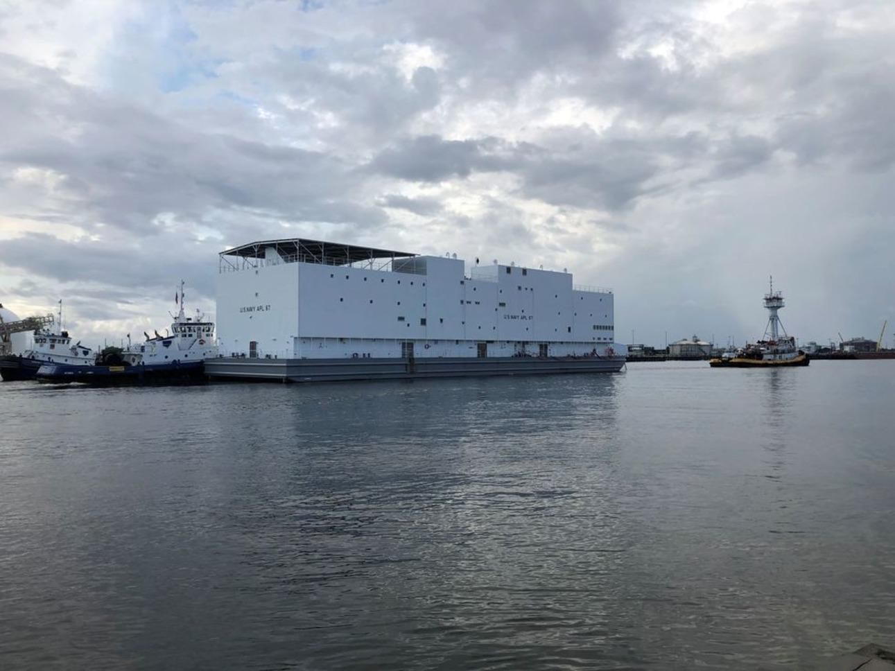 Військові США отримали незвичне судно, схоже на Ноїв Ковчег: фото