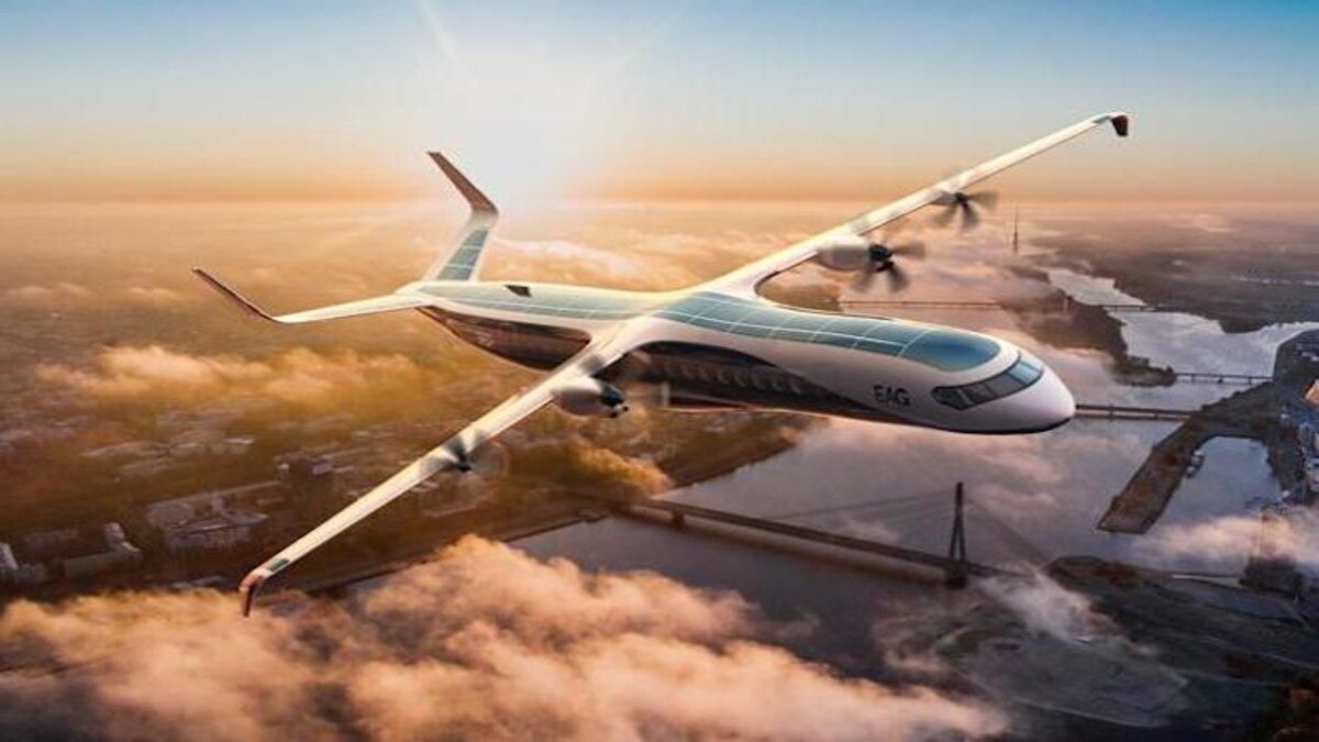 Британская компания EAG разрабатывает водородный авиалайнер Британская компания EAG разрабатывает водородный авиалайнер