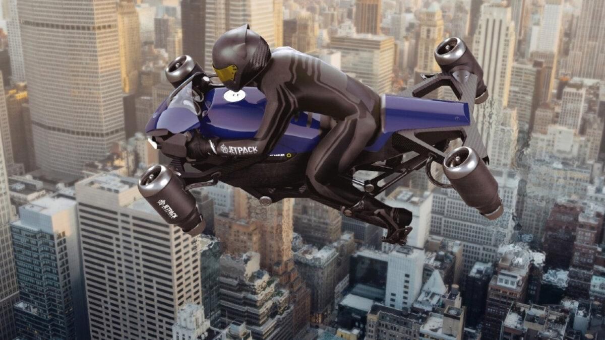 Jetpack Aviation вскоре запустит в продажу свой летающий мотоцикл: сколько будет стоить - Инновации