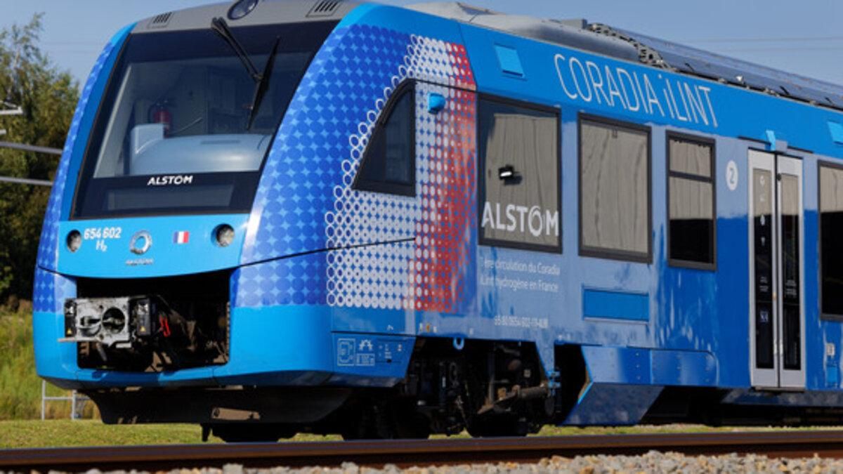 Франция испытывает первый в мире водородный поезд: видео - Инновации