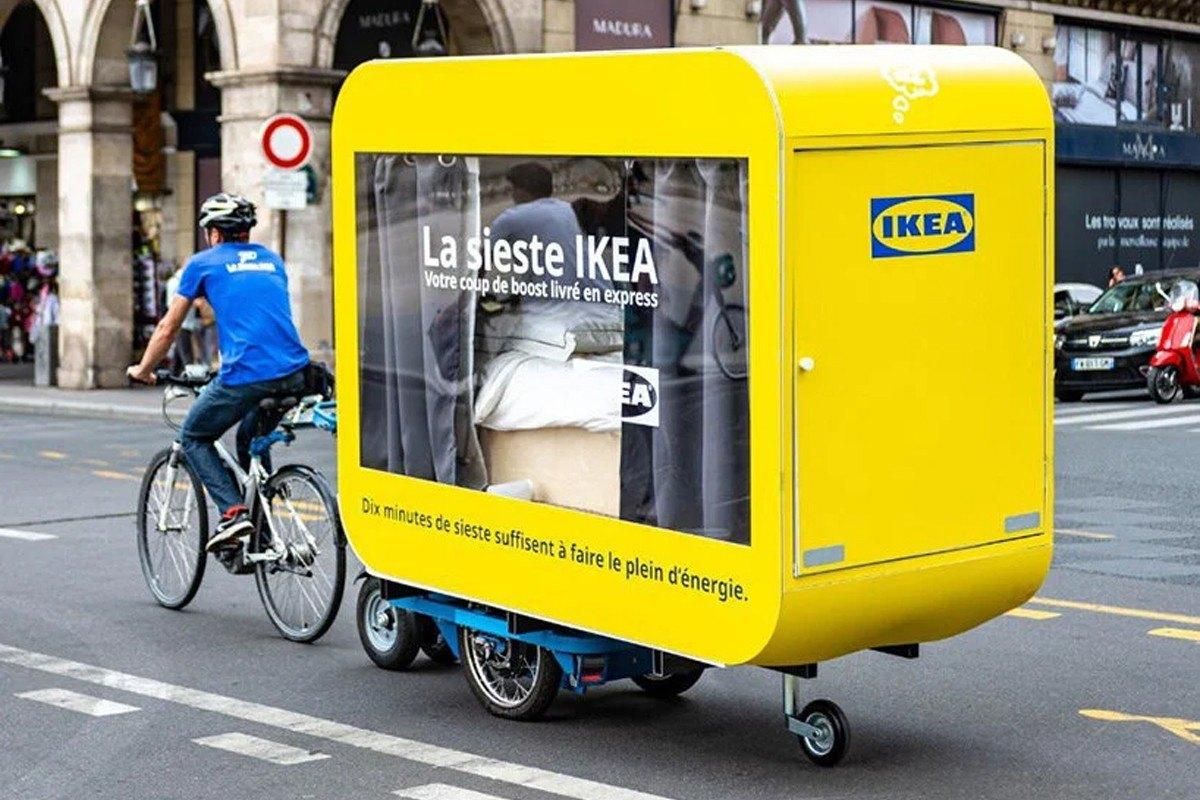 У Парижі IKEA запустила вагончики для післяобіднього сну - Інновації У Парижі IKEA запустила вагончики для післяобіднього сну - Інновації