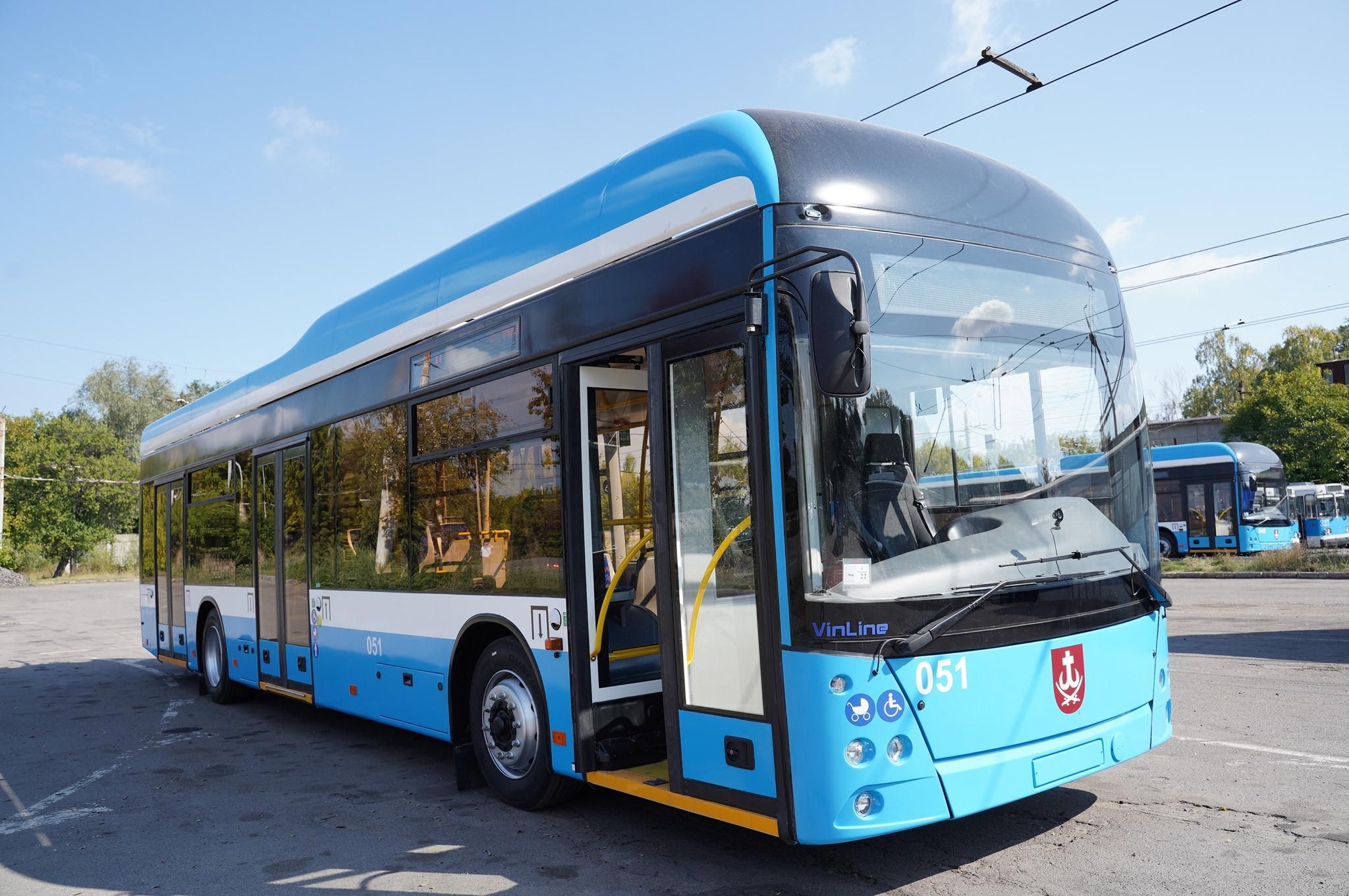 У Вінниці виготовили п'ятий тролейбус VinLine - Інновації