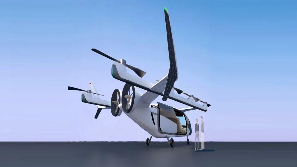 Honda разработает собственный летающий автомобиль: визуализация проекта - Инновации