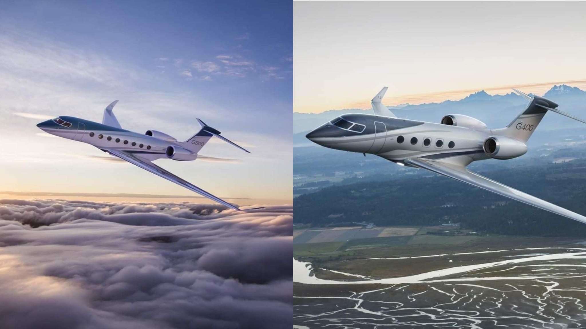 Компания Gulfstream представила бизнес-джеты G400 и G800 - Инновации
