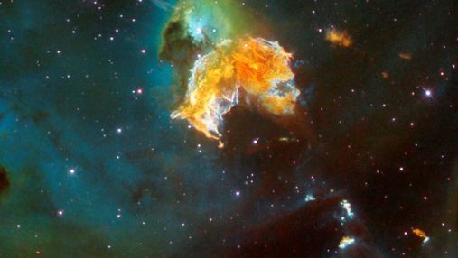 Телескоп Hubble зафиксировал мощный взрыв звезды: удивительное фото