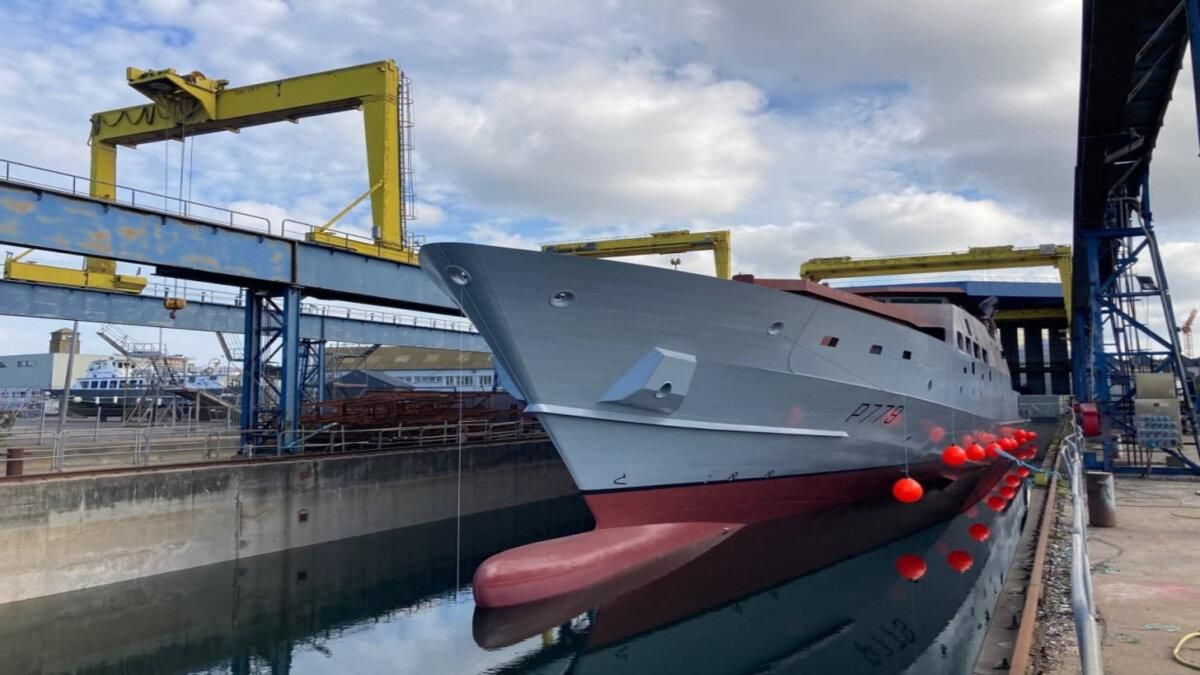 У Франції спустили на воду перше патрульне судно нового покоління для ВМС - Інновації