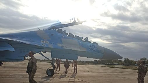 В Україні провели випробування модернізованого винищувача Су-27УП2М