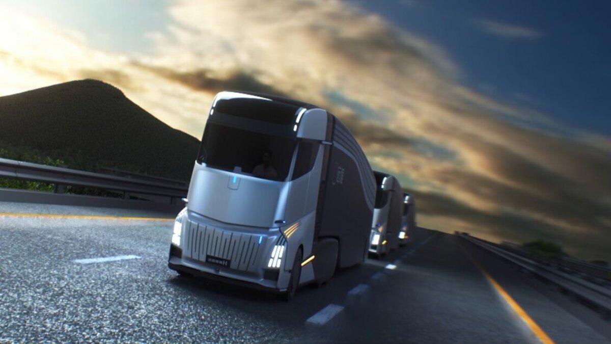 Конкуруватиме з Tesla: компанія Geely представила футуристичну електровантажівку Homtruck - Інновації Конкуруватиме з Tesla: компанія Geely представила футуристичну електровантажівку Homtruck - Інновації