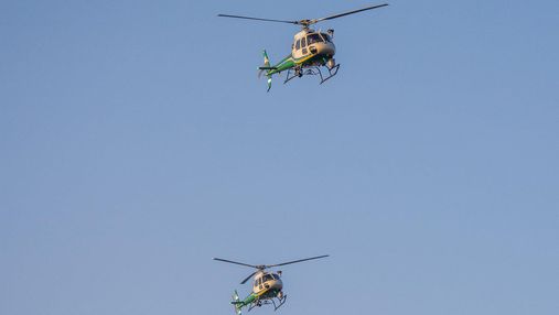 Украинские пограничники получили новые вертолеты Airbus H125