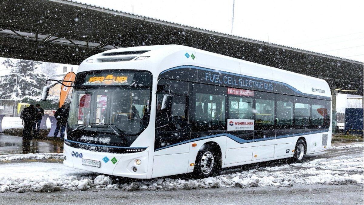 В Австрии тестируют водородный автобус Hyundai - Инновации