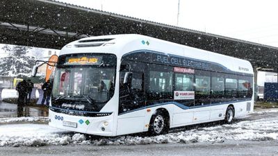 В Австрии тестируют водородный автобус Hyundai