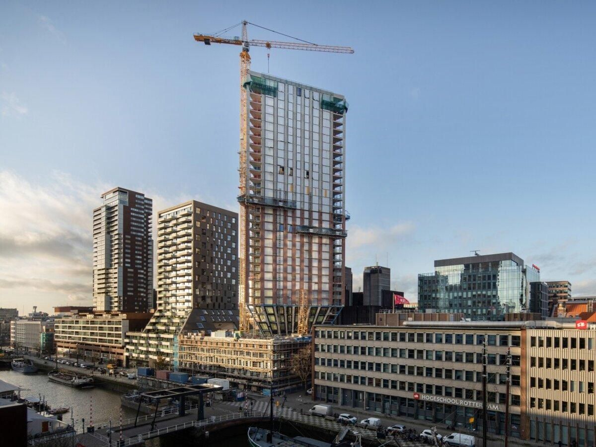 У Роттердамі будують першу трикутну вежу: фото проєкту - Інновації