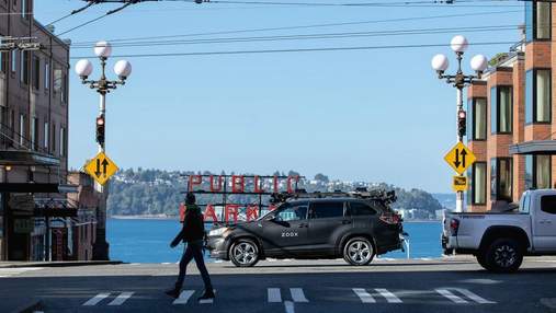 Zoox протестует беспилотные автомобили на улицах Сиэтла